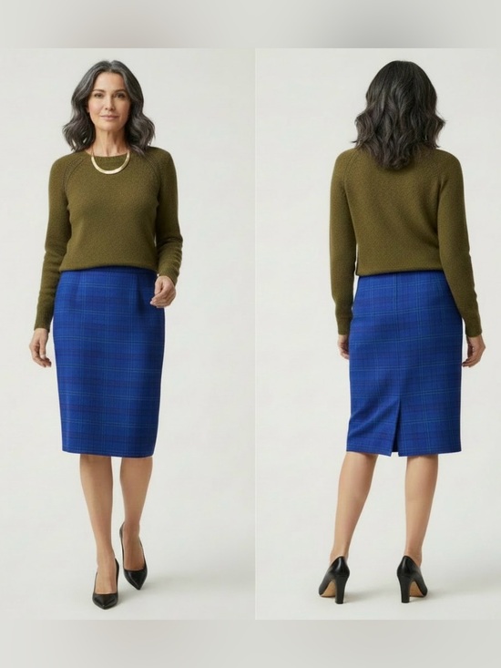 Pendleton Dresses & Skirts - ✨ PENDLETON | Vintage Pure Virgin Wool Tartan Pencil Skirt – Size 8